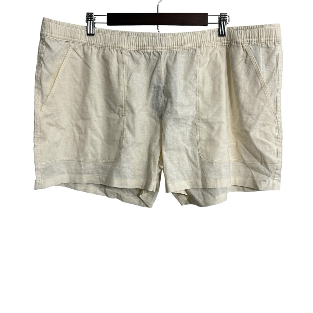 NEW Allbirds hemp shorts women's XXXL 3XL ivory hemp beachy coastal TreeBD